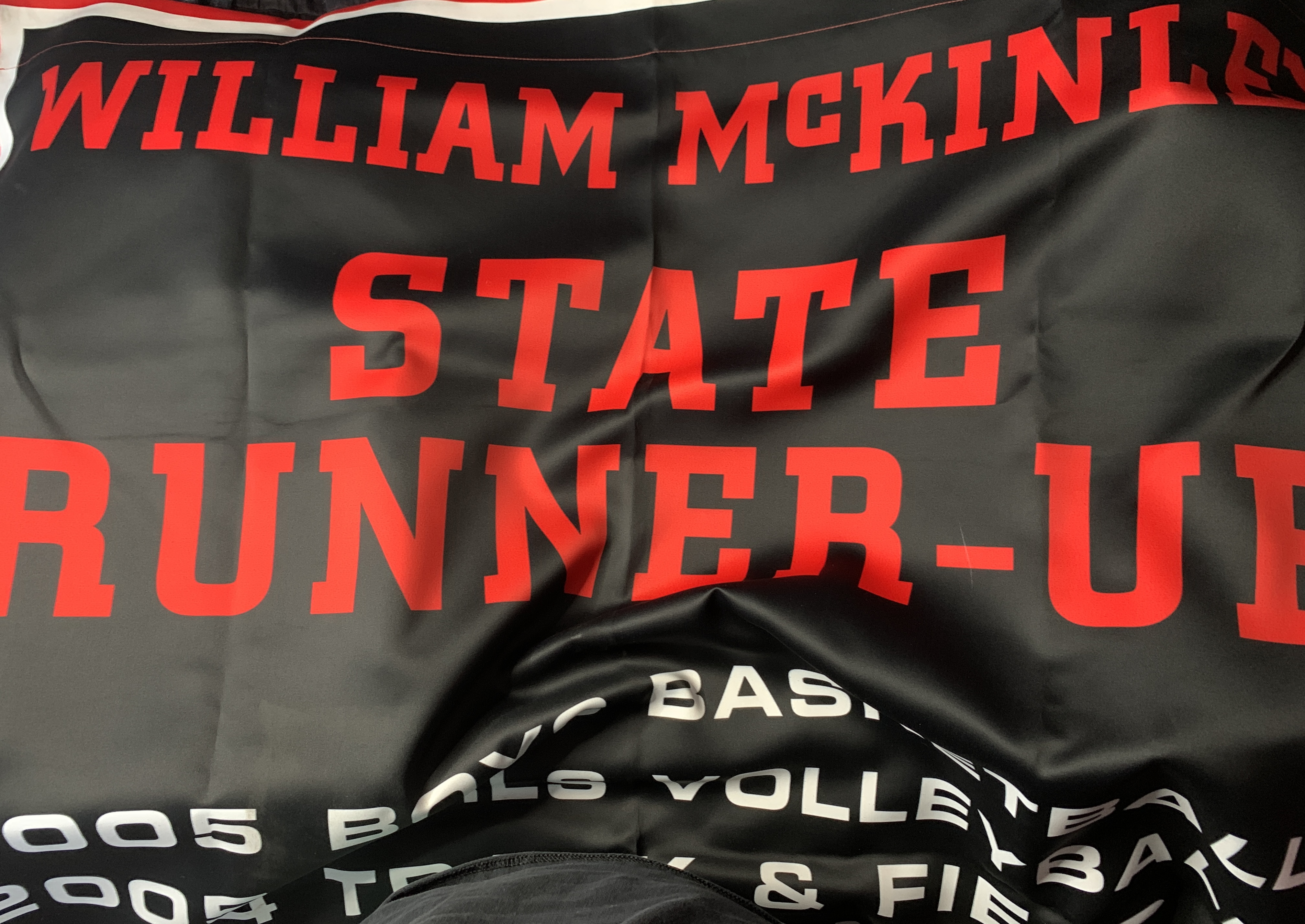 Various Seasons WMHS State Runner-UP Banner