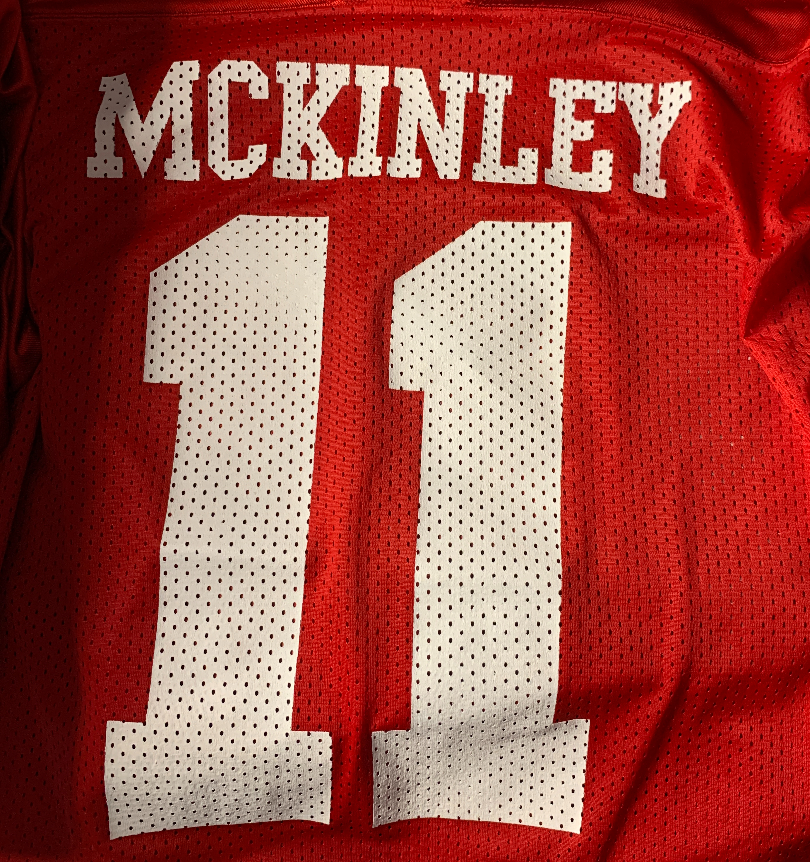 Glee Live Concert Football Jersey Merchandise.