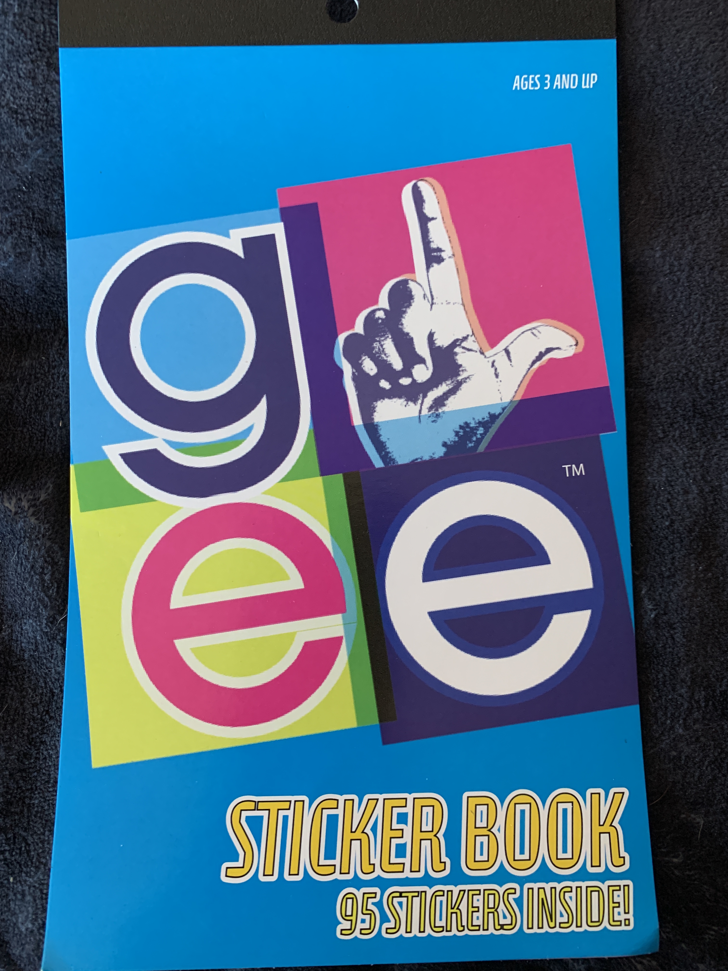 Official Merchandise: Glee stickers.