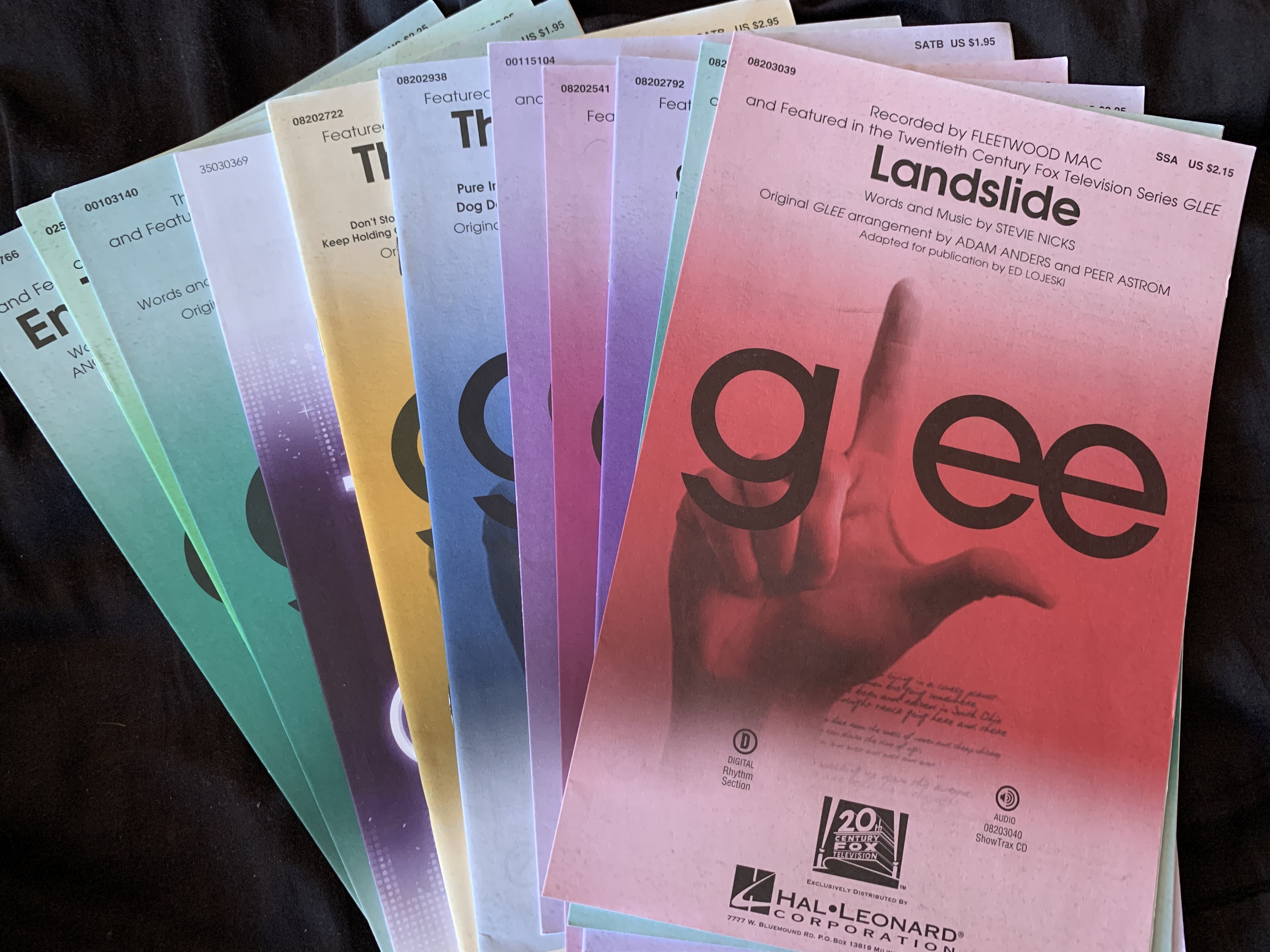 Official Merchandise:  Glee Sheet Music